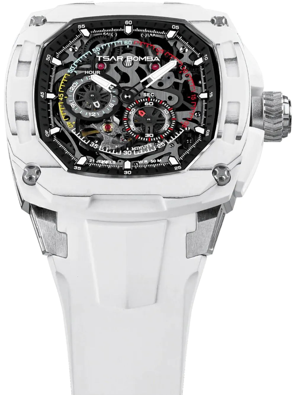 Tsar Bomba TB8601-02 Mens Watch Dark Matter 1 Interchangeable Automatic Watch 43mm 5ATM