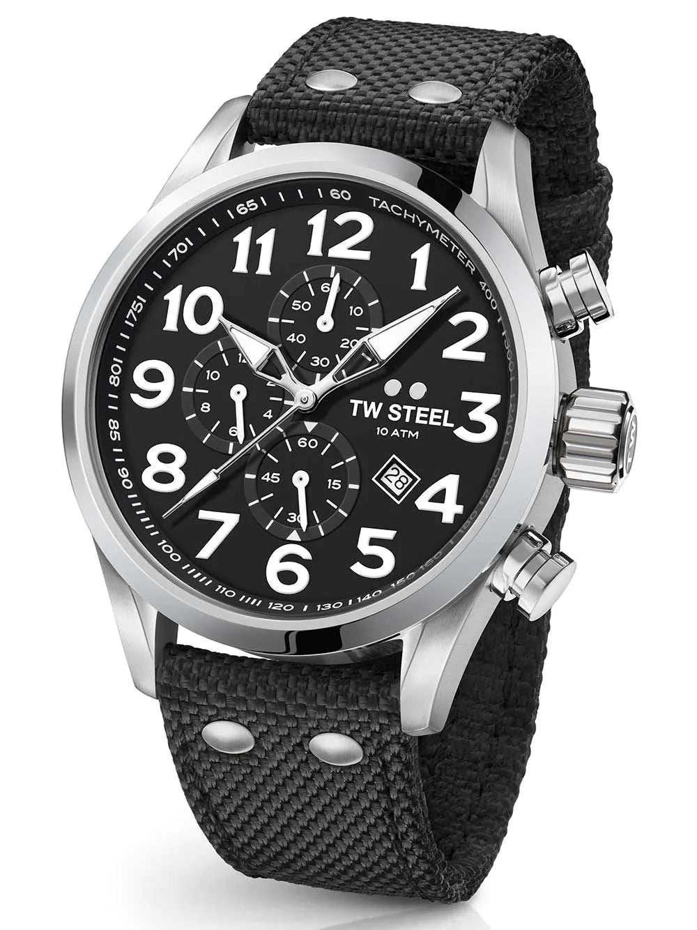 TW Steel VS3 Volante Chronograph Mens Watch 45mm 10 ATM