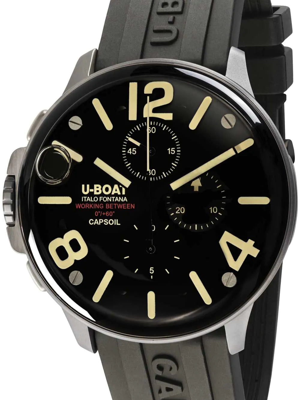 U-Boat 8111/E Capsoil Chrono SS 45mm 10ATM