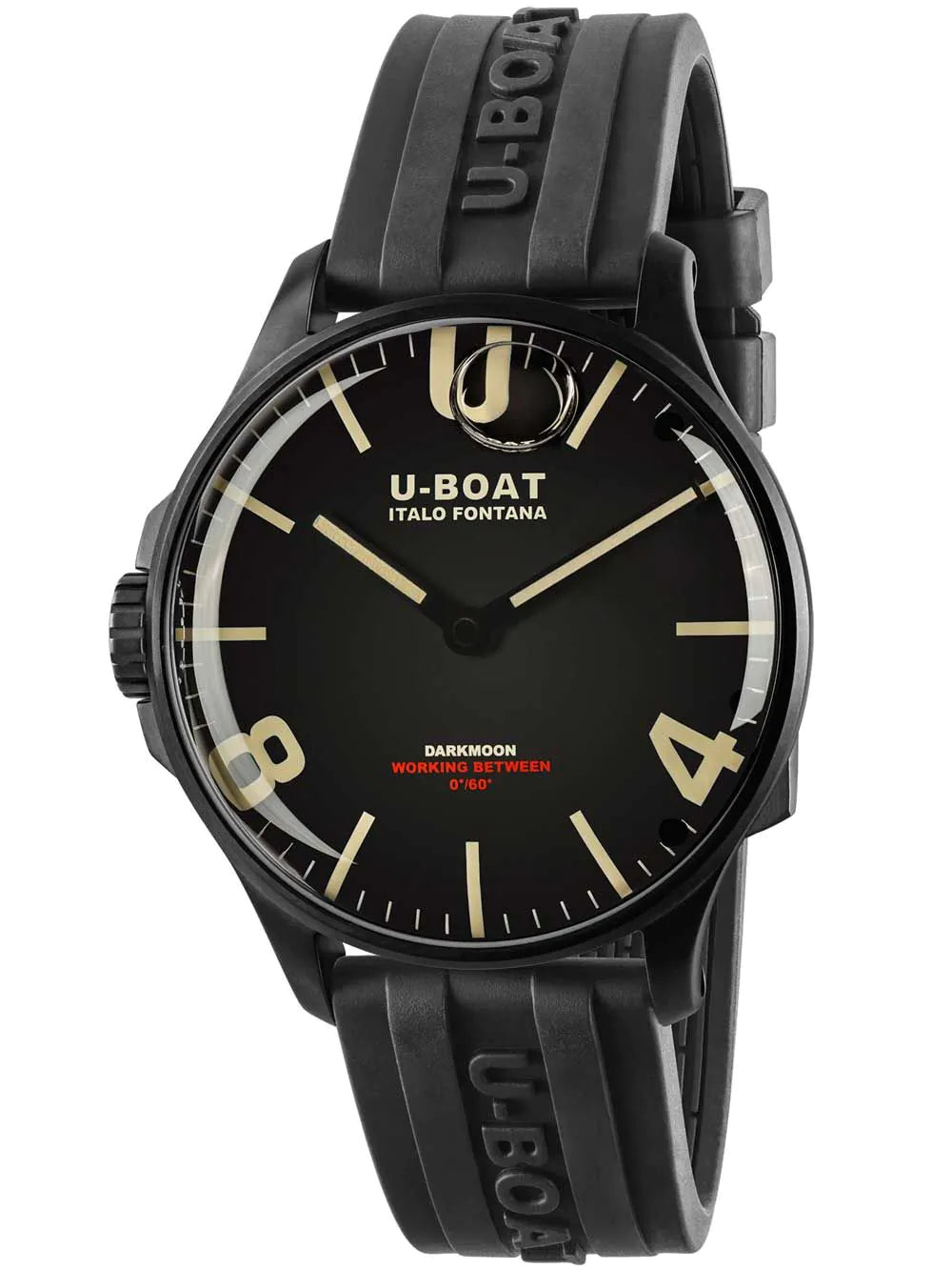 U-Boat 8464/D Darkmoon Mens Watch Capsoil 44mm IPB 5ATM