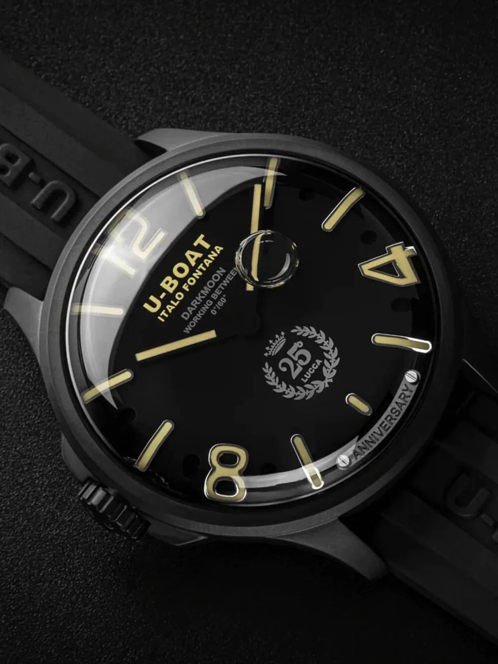 U-Boat 2026 Mens Watch Darkmoon Anniversary Capsoil 46mm 5ATM