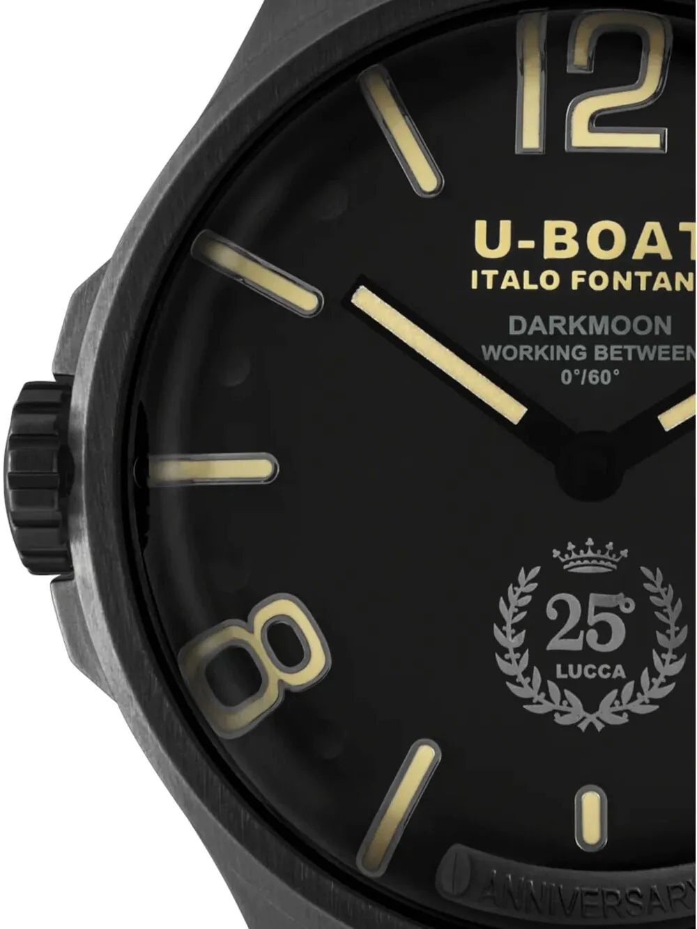 U-Boat 2026 Mens Watch Darkmoon Anniversary 46mm 5ATM