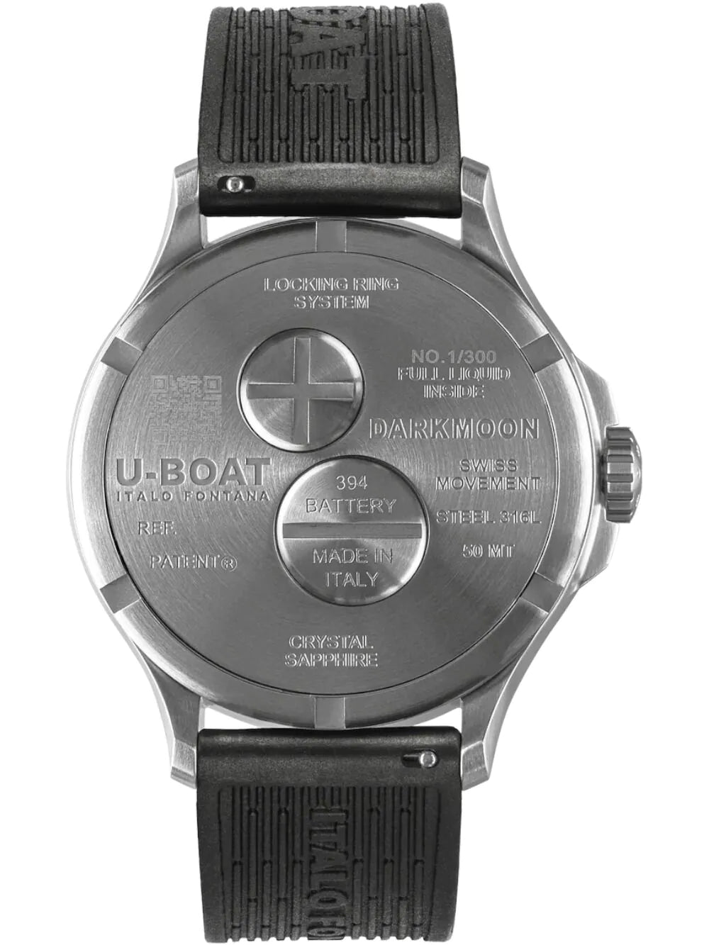 U-Boat 2027 Mens Watch Darkmoon Anniversary 46mm 5ATM