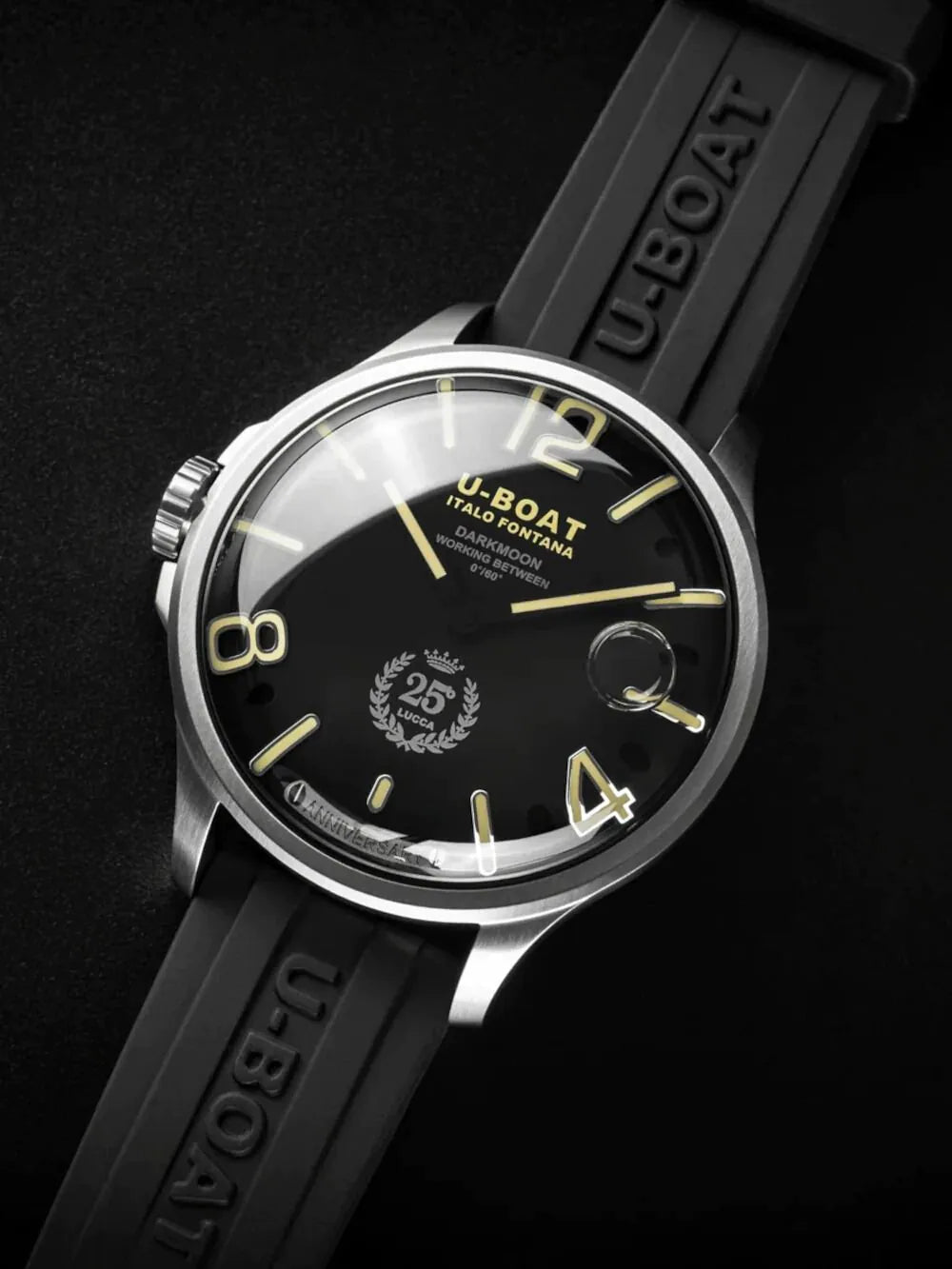 U-Boat 2027 Mens Watch Darkmoon Anniversary 46mm 5ATM