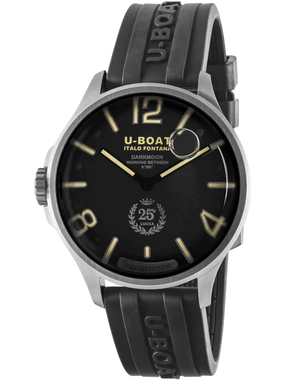 U-Boat 2027 Mens Watch Darkmoon Anniversary 46mm 5ATM