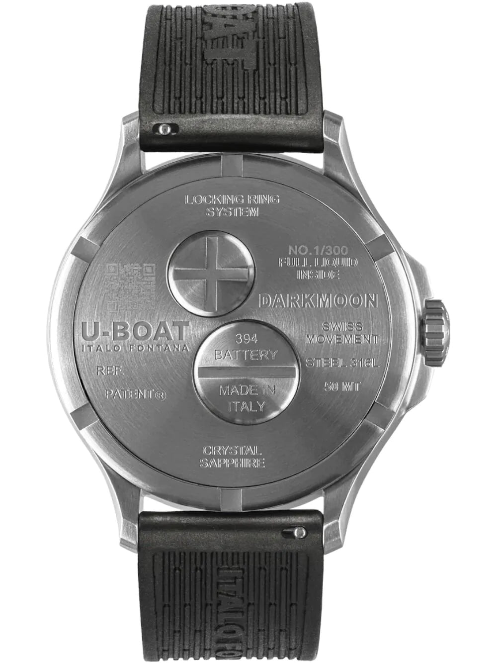 U-Boat 2029 Mens Watch Darkmoon Anniversary 46mm 5ATM