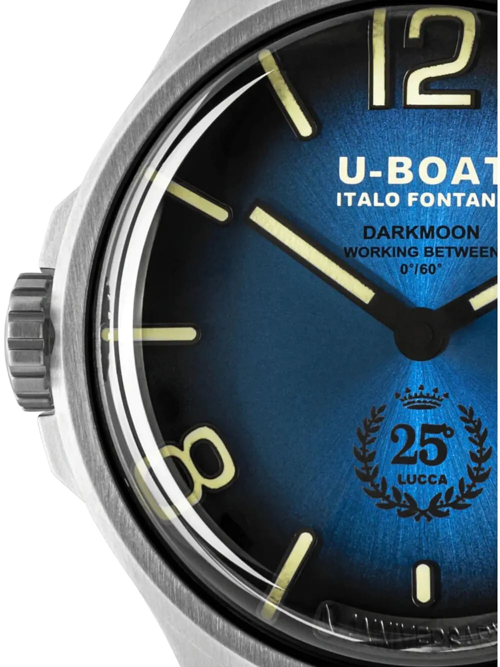 U-Boat 2029 Mens Watch Darkmoon Anniversary 46mm 5ATM