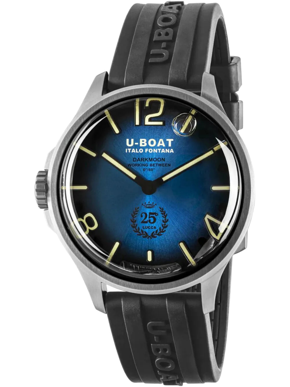 U-Boat 2029 Mens Watch Darkmoon Anniversary 46mm 5ATM