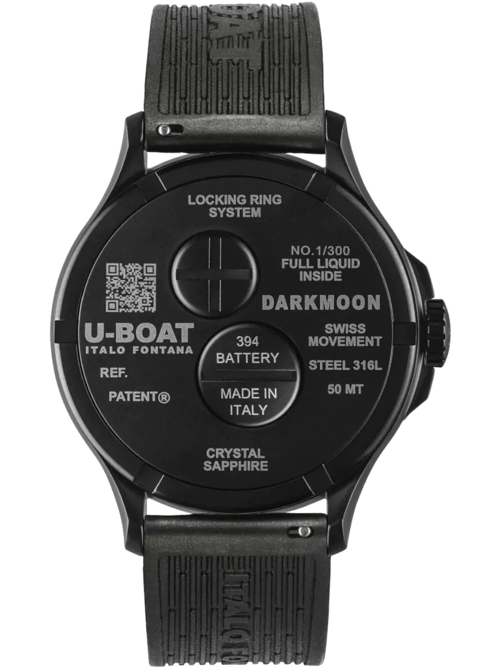 U-Boat 2030 Mens Watch Darkmoon Anniversary 46mm 5ATM