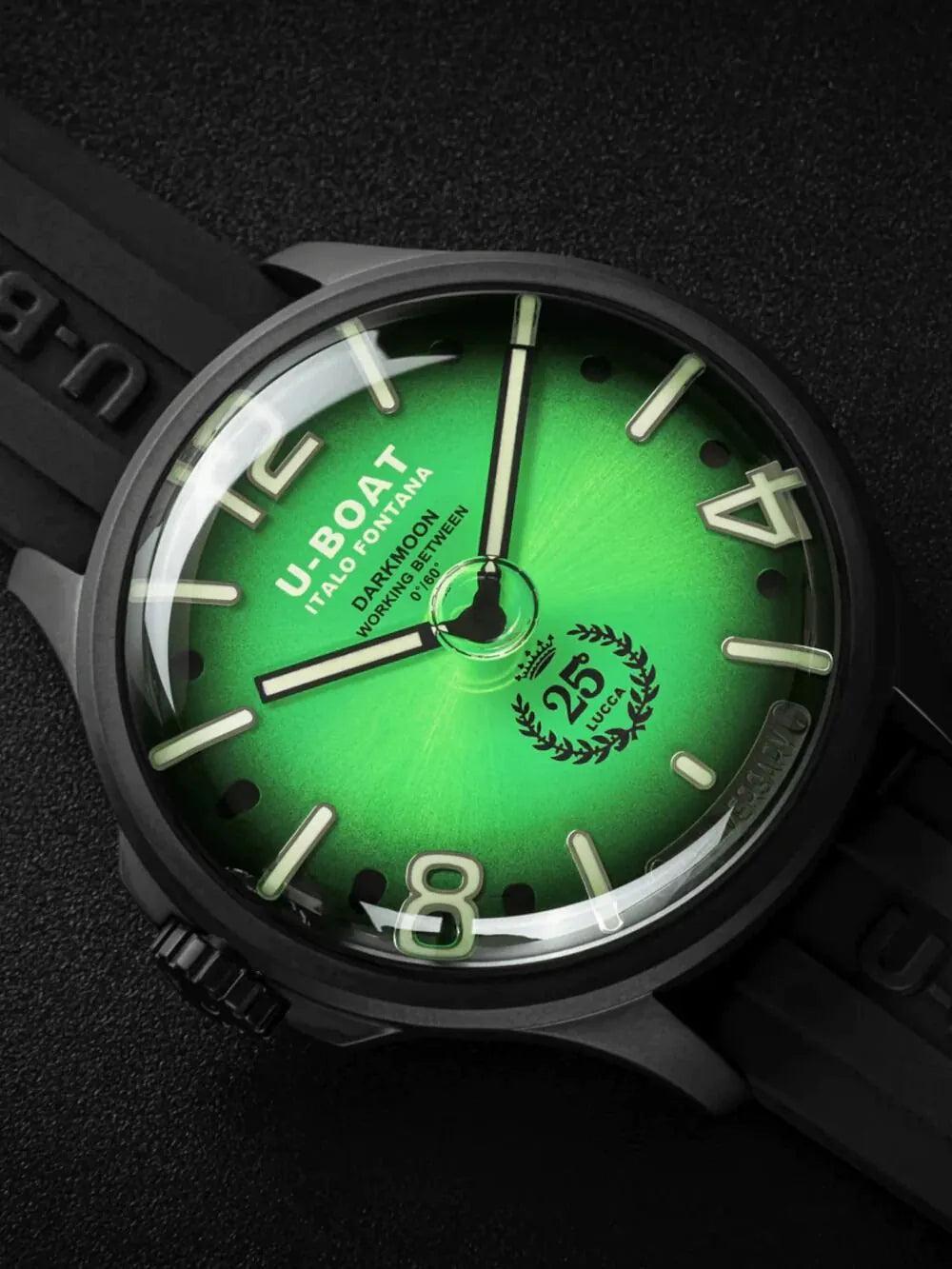 U-Boat 2030 Mens Watch Darkmoon Anniversary 46mm 5ATM