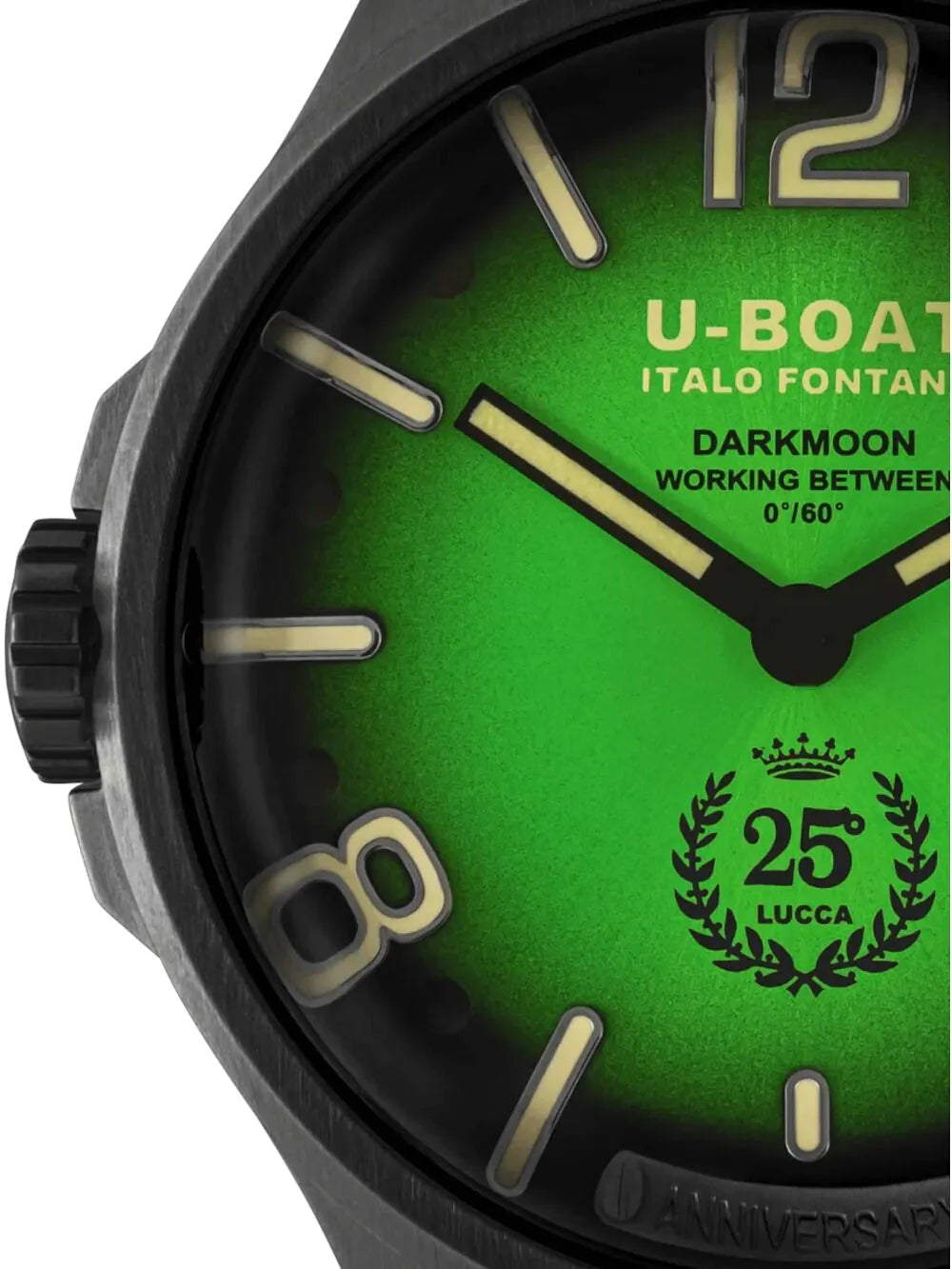 U-Boat 2030 Mens Watch Darkmoon Anniversary 46mm 5ATM