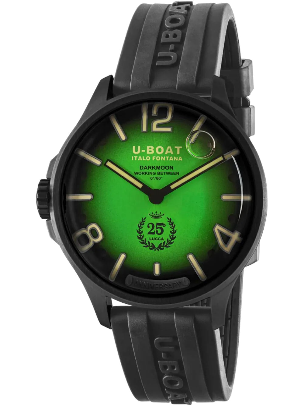 U-Boat 2030 Mens Watch Darkmoon Anniversary 46mm 5ATM