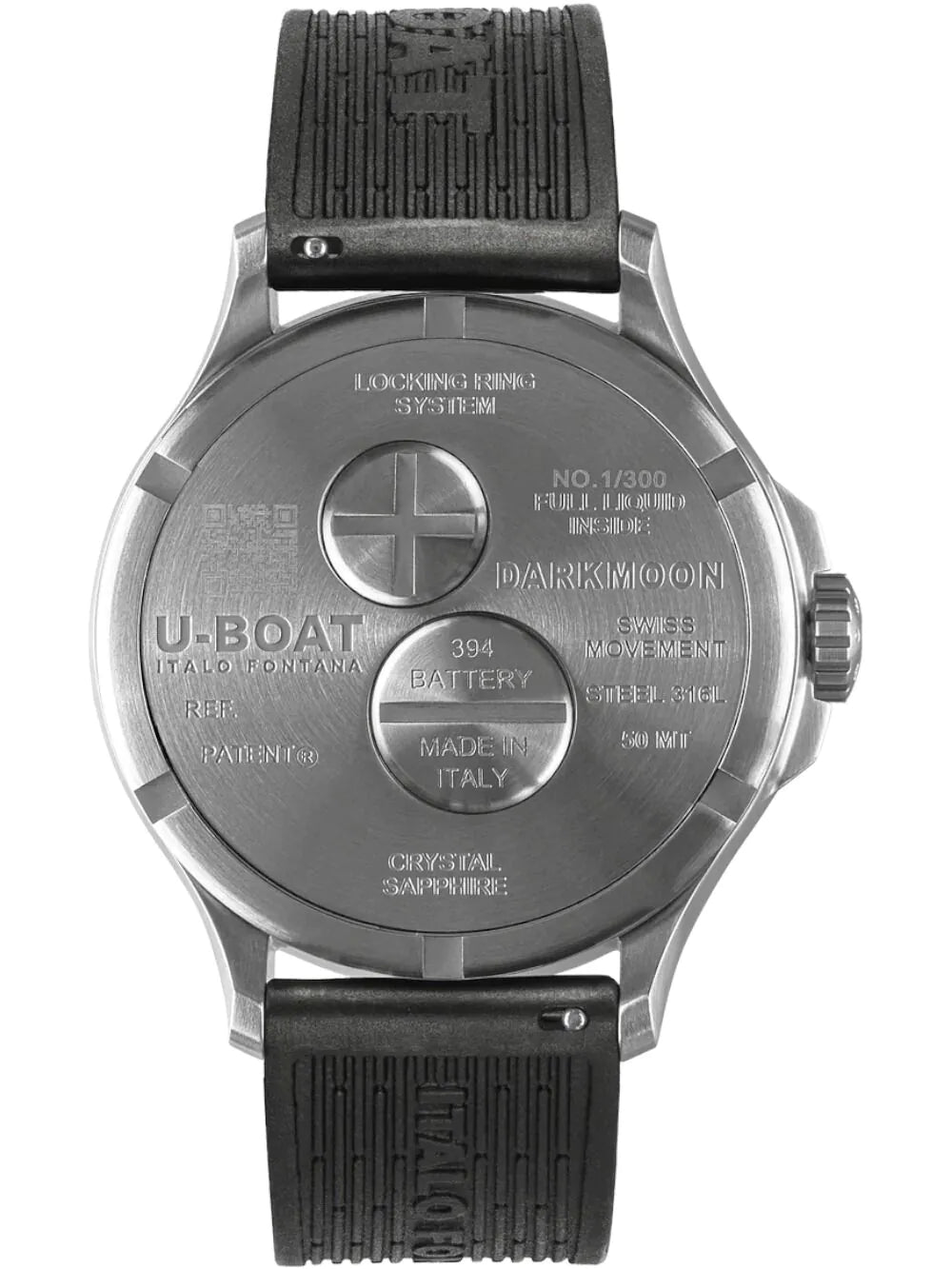 U-Boat 2031 Mens Watch Darkmoon Anniversary 46mm 5ATM