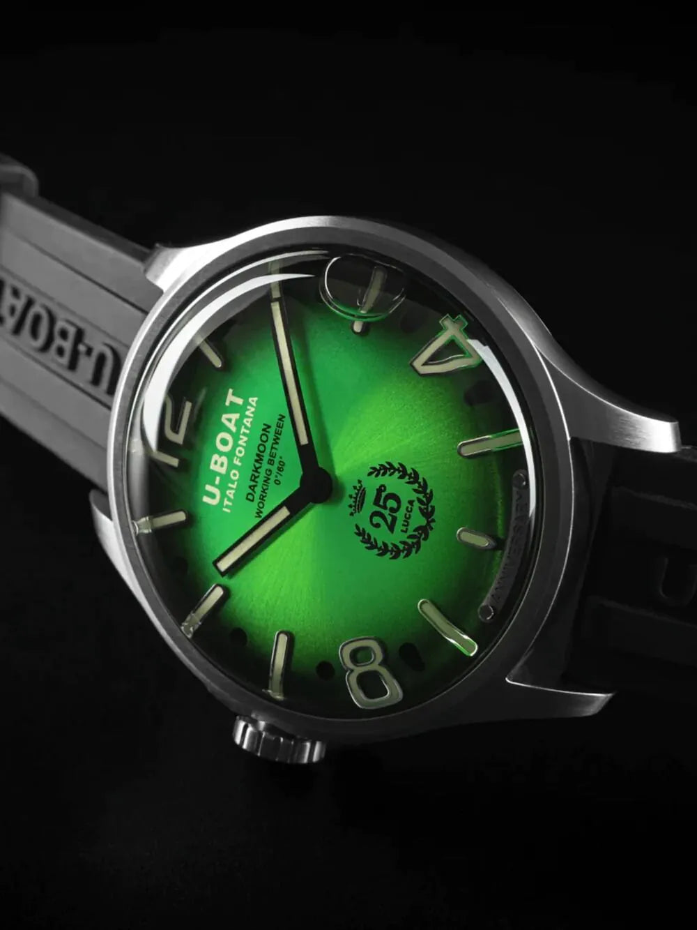 U-Boat 2031 Mens Watch Darkmoon Anniversary 46mm 5ATM