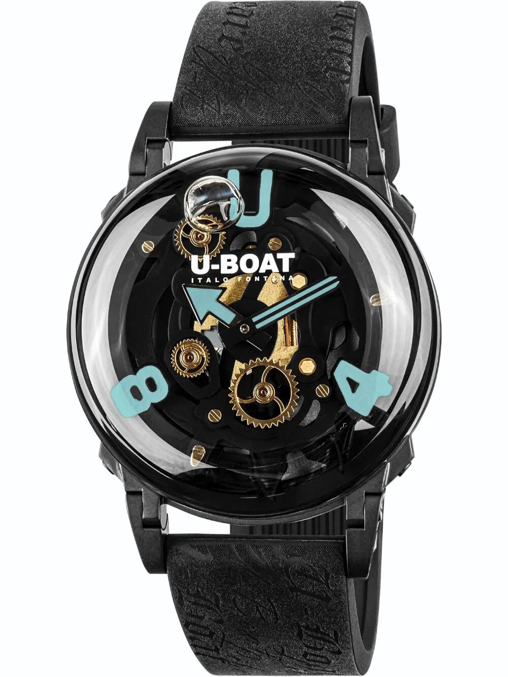 U-Boat 3353 Mens Watch U-65 PVD Aqua Capsoil 44mm 5ATM