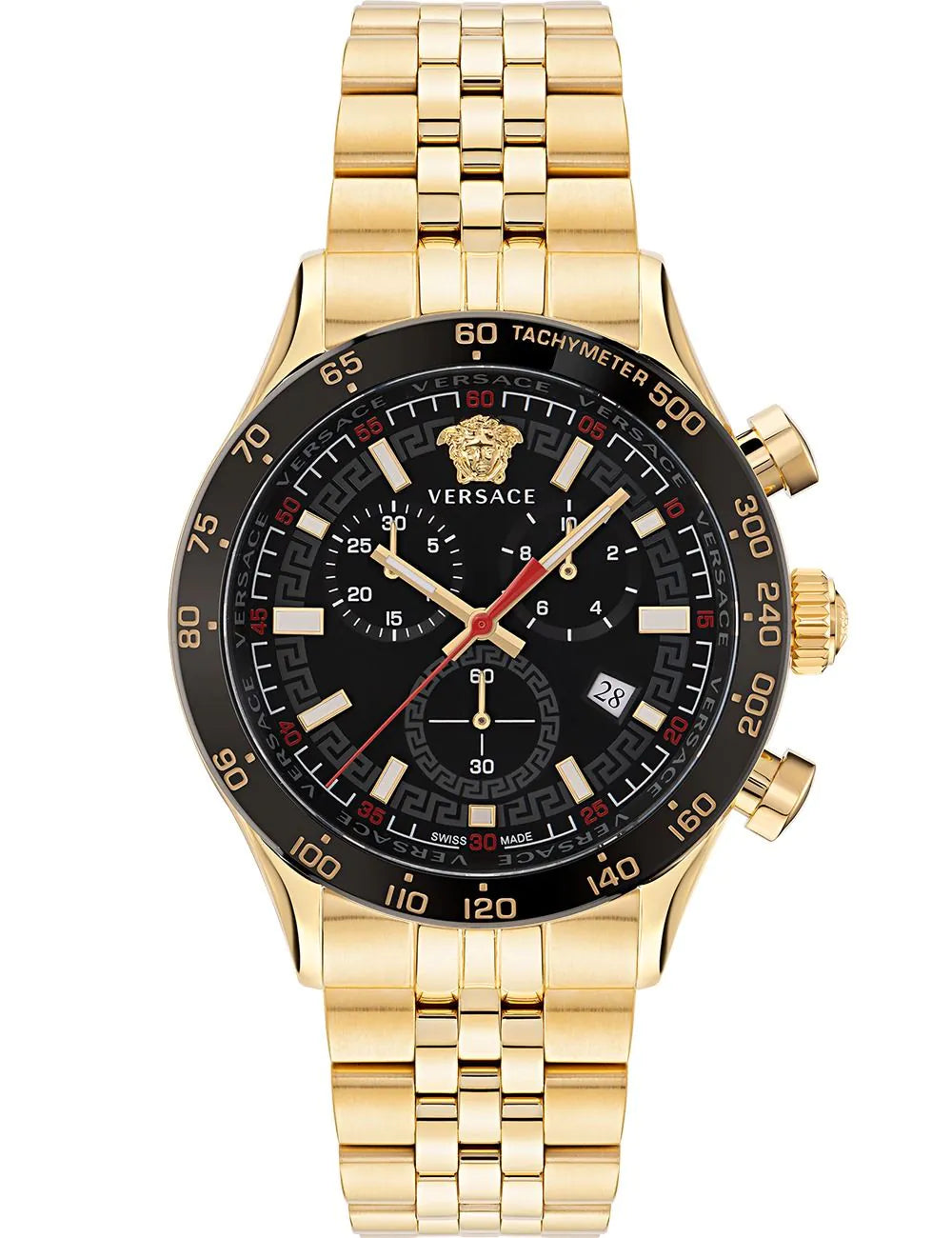 Versace VE2U00622 Mens Watch Hellenyium Chrono 44mm 5ATM