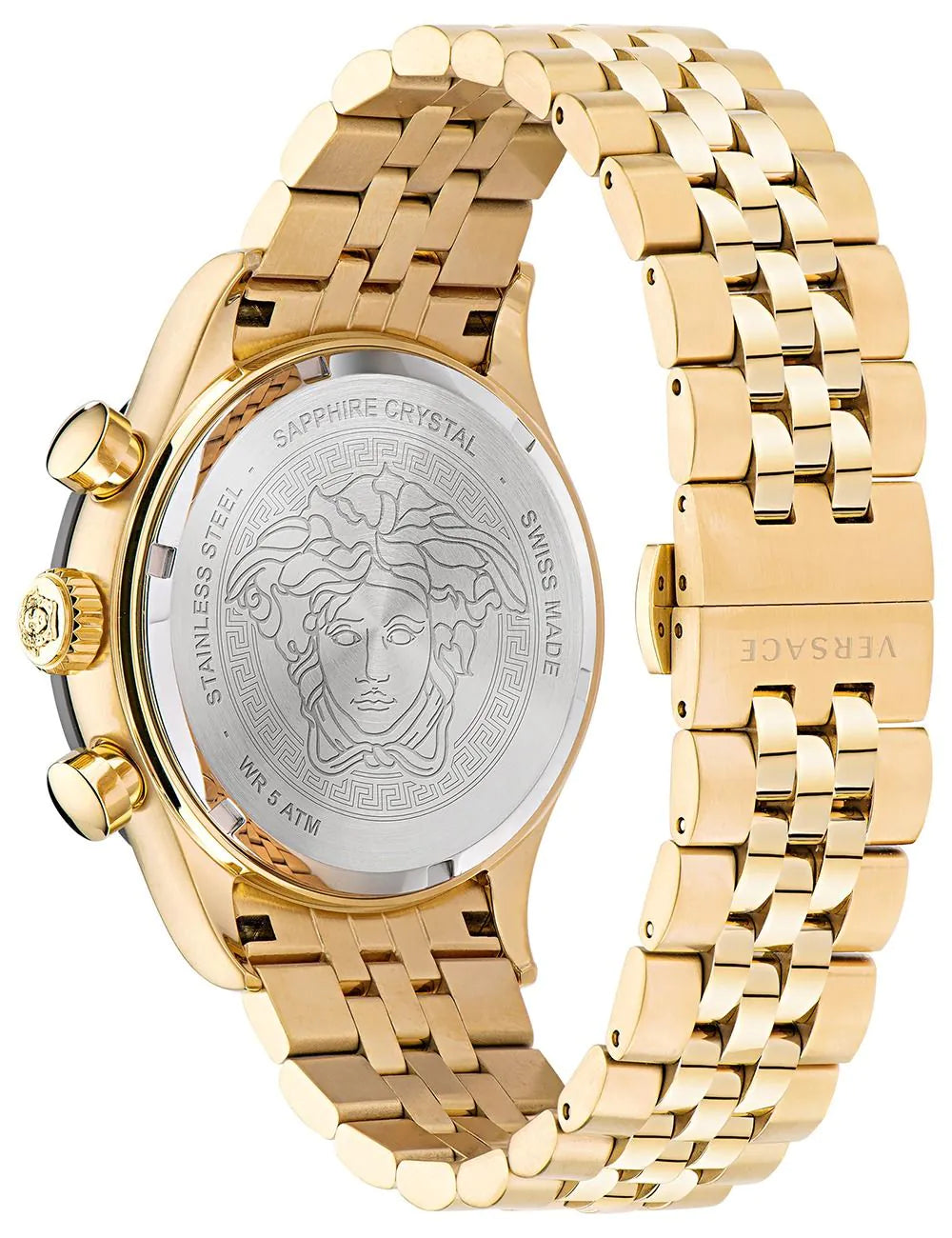 Versace VE2U00622 Mens Watch Hellenyium Chrono 44mm 5ATM