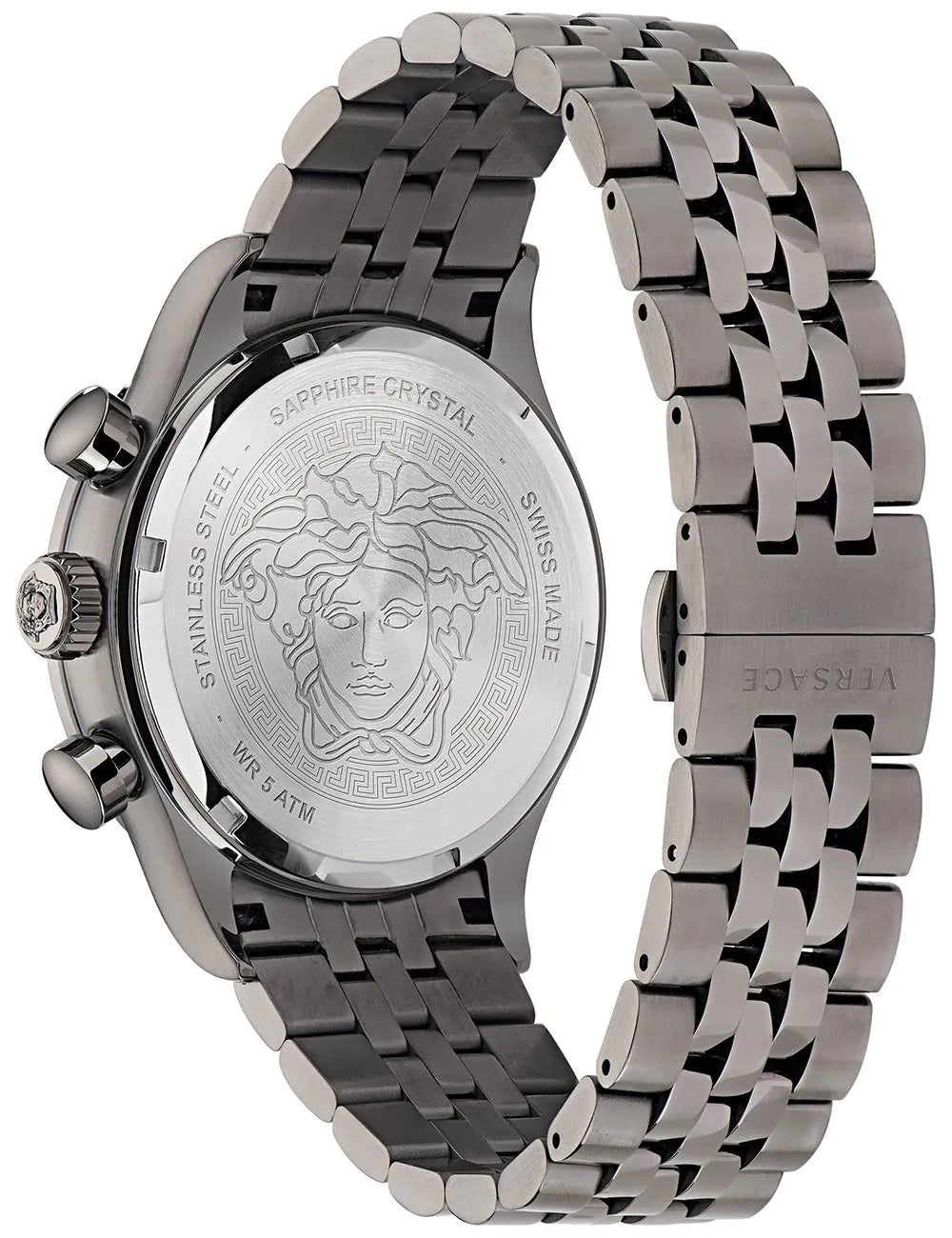 Versace VE2U00722 Mens Watch Hellenyium Chrono 44mm 5ATM