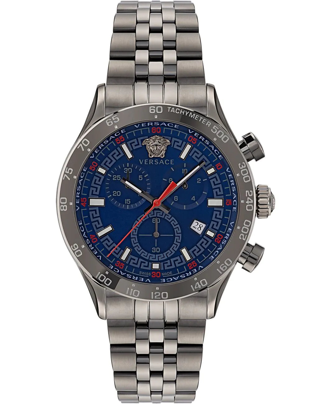 Versace VE2U00722 Mens Watch Hellenyium Chrono 44mm 5ATM