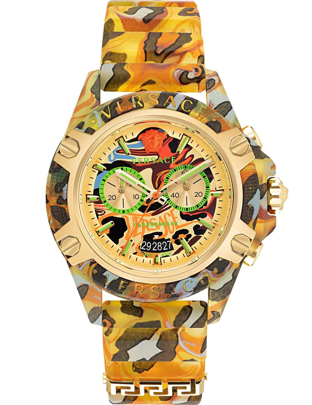 Versace VEZ700822 Active Policarbonat Chrono 45mm 3ATM