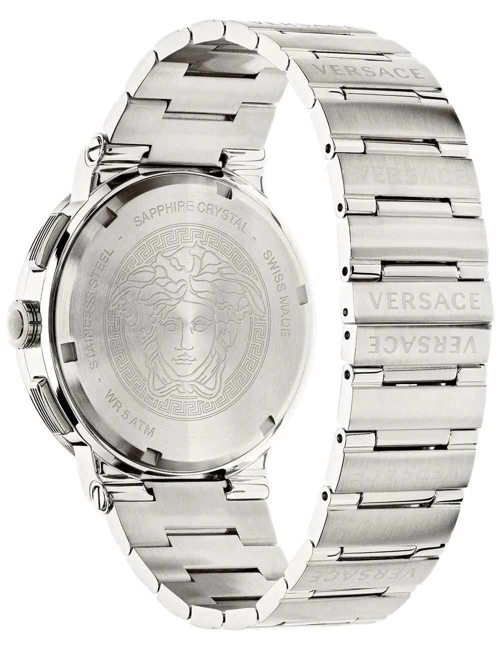 Versace VEZ900121 Mens Watch Greca Collection Chrono 43mm 5ATM