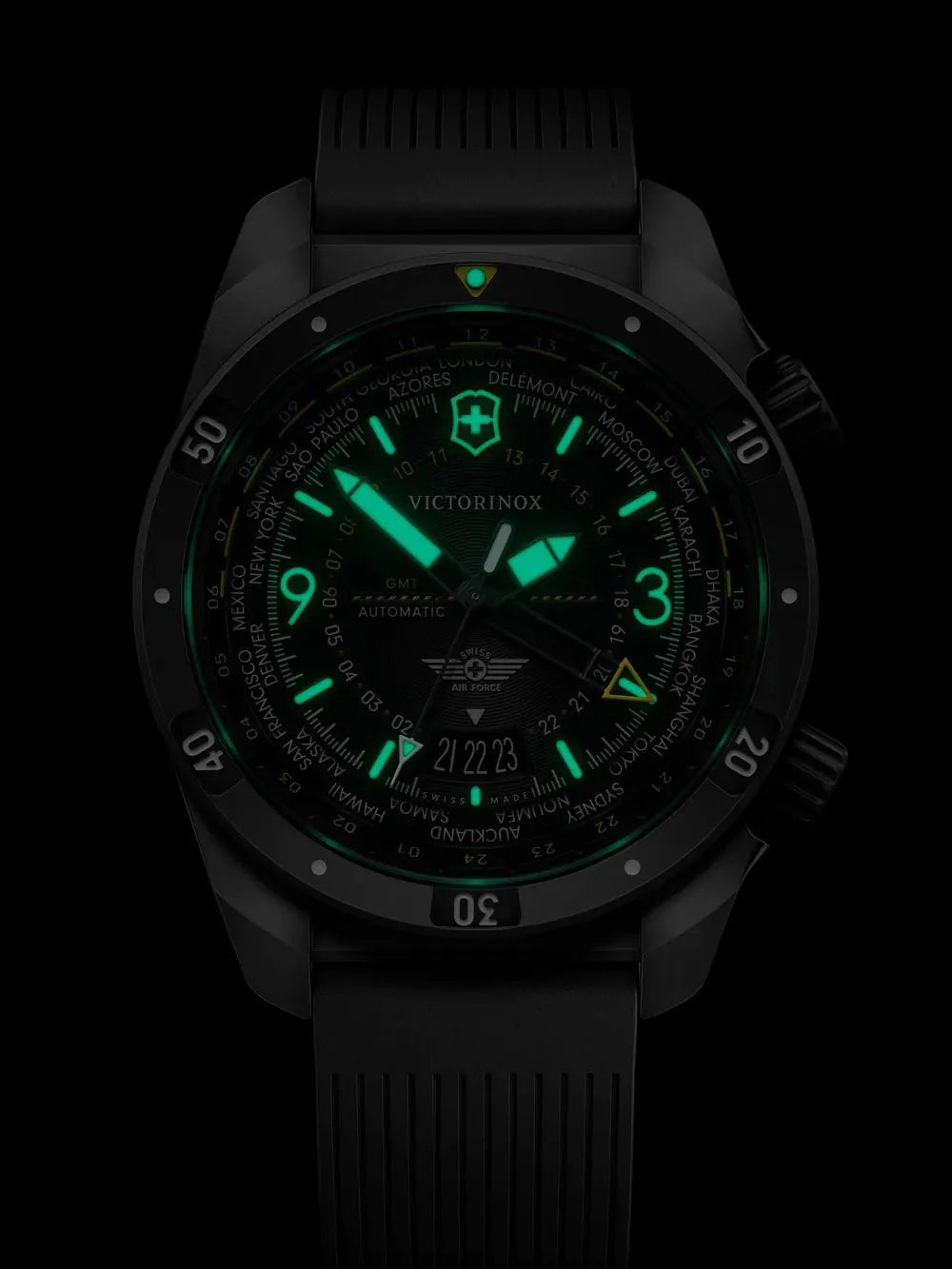 Victorinox 242005 Mens Watch Air Pro Automatic 43mm 20ATM