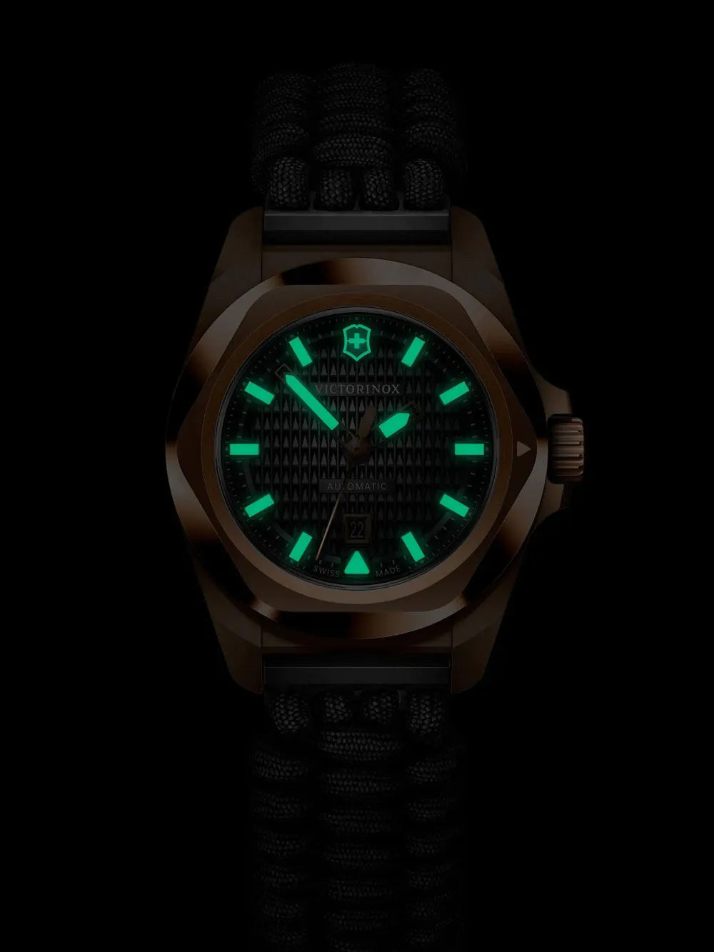 Victorinox 242025.1 Ladies Watch I.N.O.X. Small Automatic 32mm 10ATM