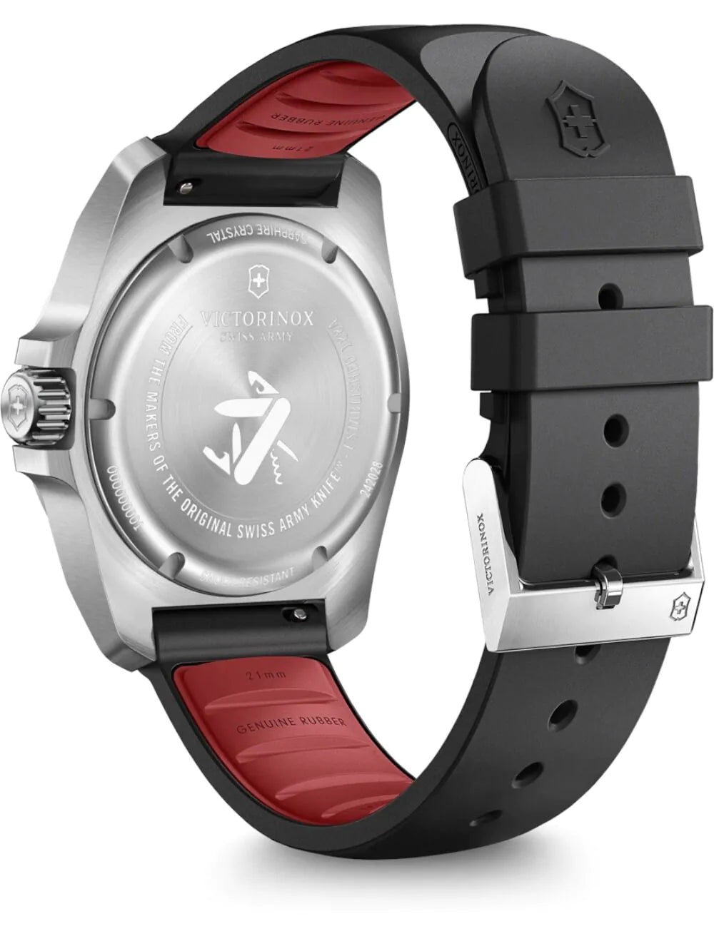 Victorinox 242028 Mens Watch I.N.O.X. Quartz 41mm 20ATM