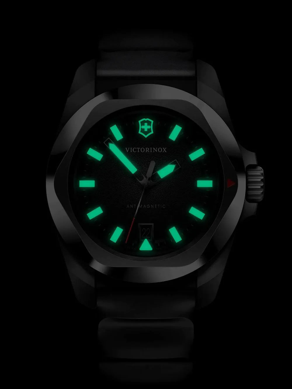 Victorinox 242028 Mens Watch I.N.O.X. Quartz 41mm 20ATM