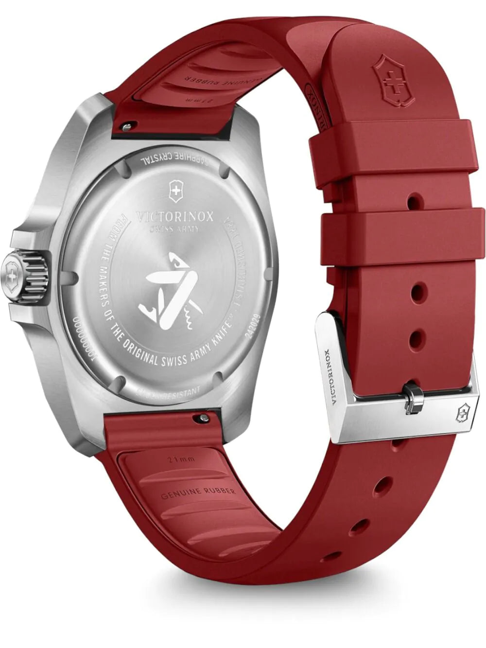 Victorinox 242029 Mens Watch I.N.O.X. Quartz 41mm 20ATM