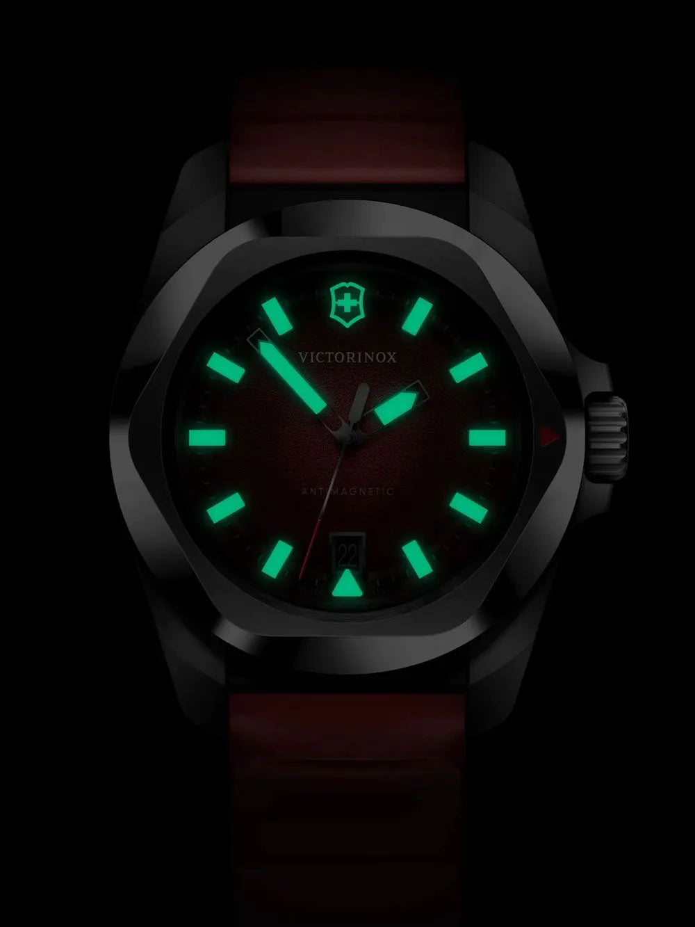 Victorinox 242029 Mens Watch I.N.O.X. Quartz 41mm 20ATM