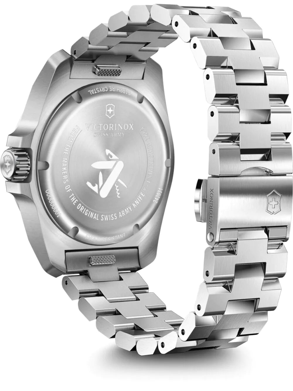 Victorinox 242031 Mens Watch I.N.O.X. Quartz 41mm 20ATM