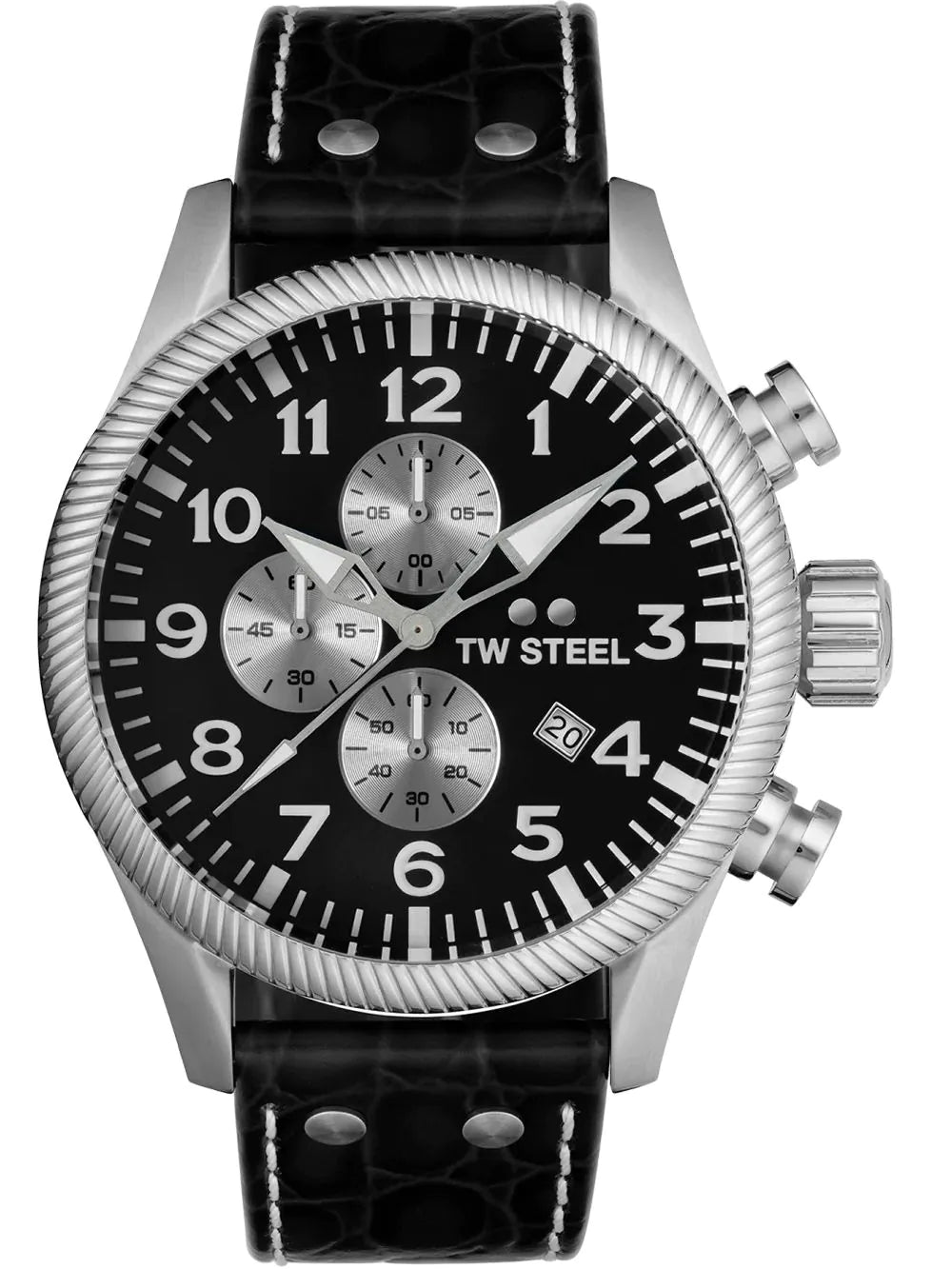 TW-Steel VS110 Volante Chronograph Mens Watch 48mm 10ATM