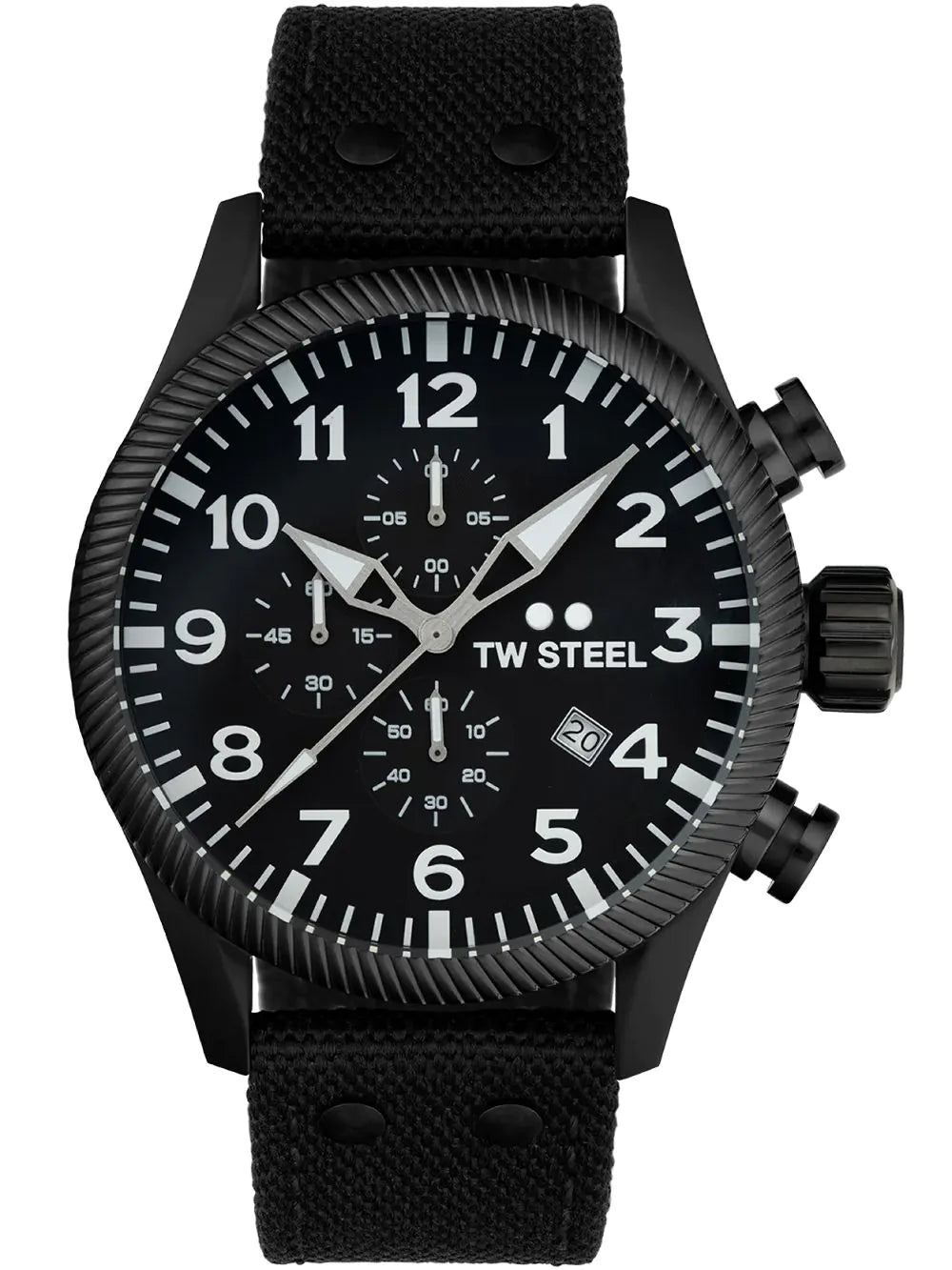 TW-Steel VS113 Volante Chronograph Mens Watch 48mm 10ATM