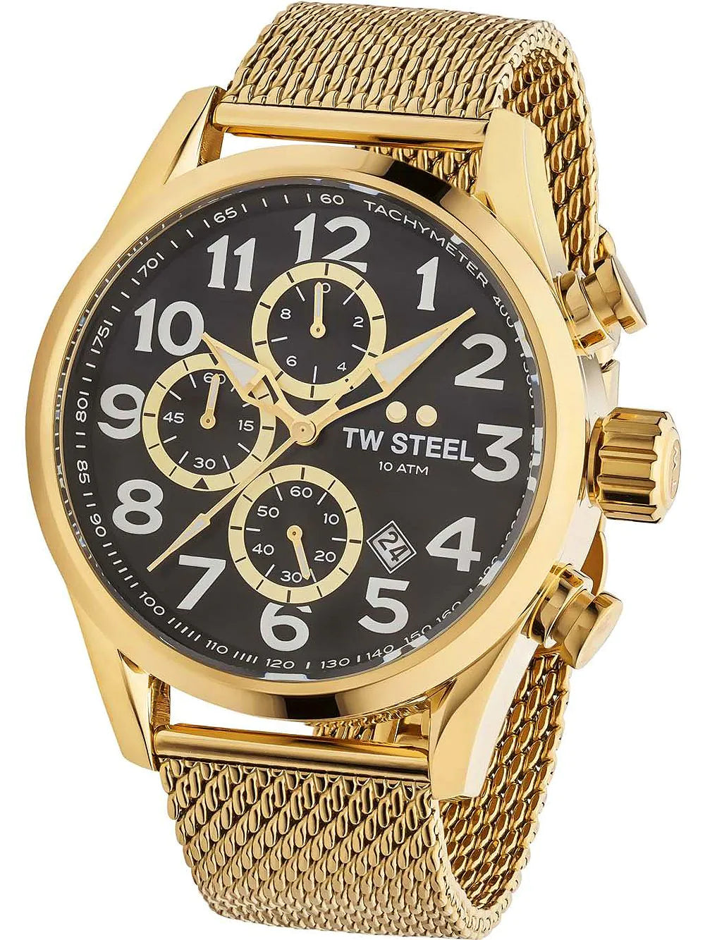 TW-Steel VS88 Volante Chronograph Mens Watch 48mm 10ATM