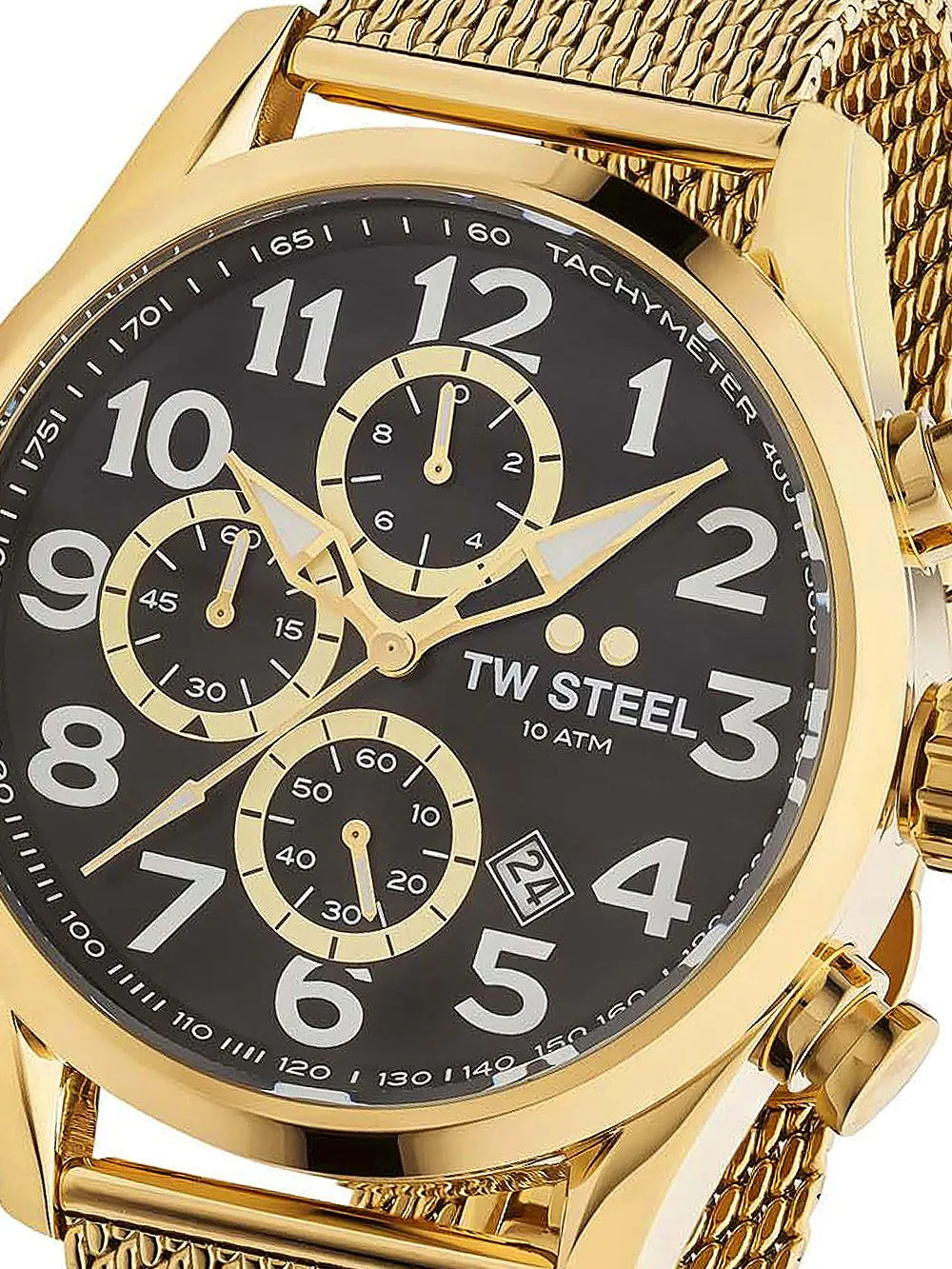 TW-Steel VS88 Volante Chronograph Mens Watch 48mm 10ATM