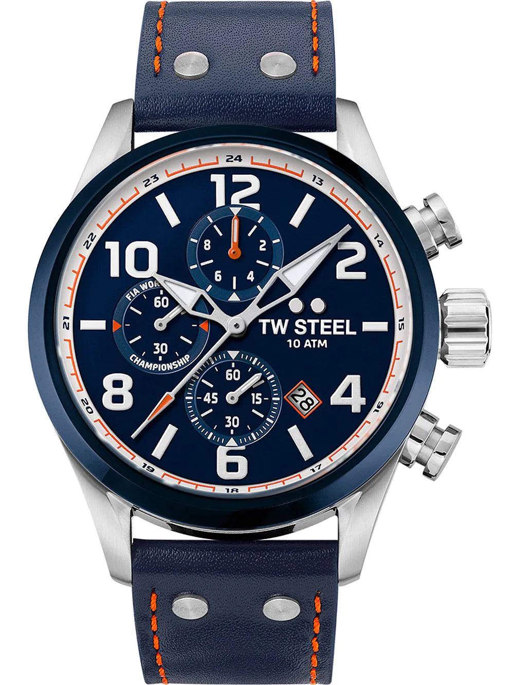 TW-Steel VS90 Fia World Rally Chronograph WRC Mens Watch 45mm 10ATM