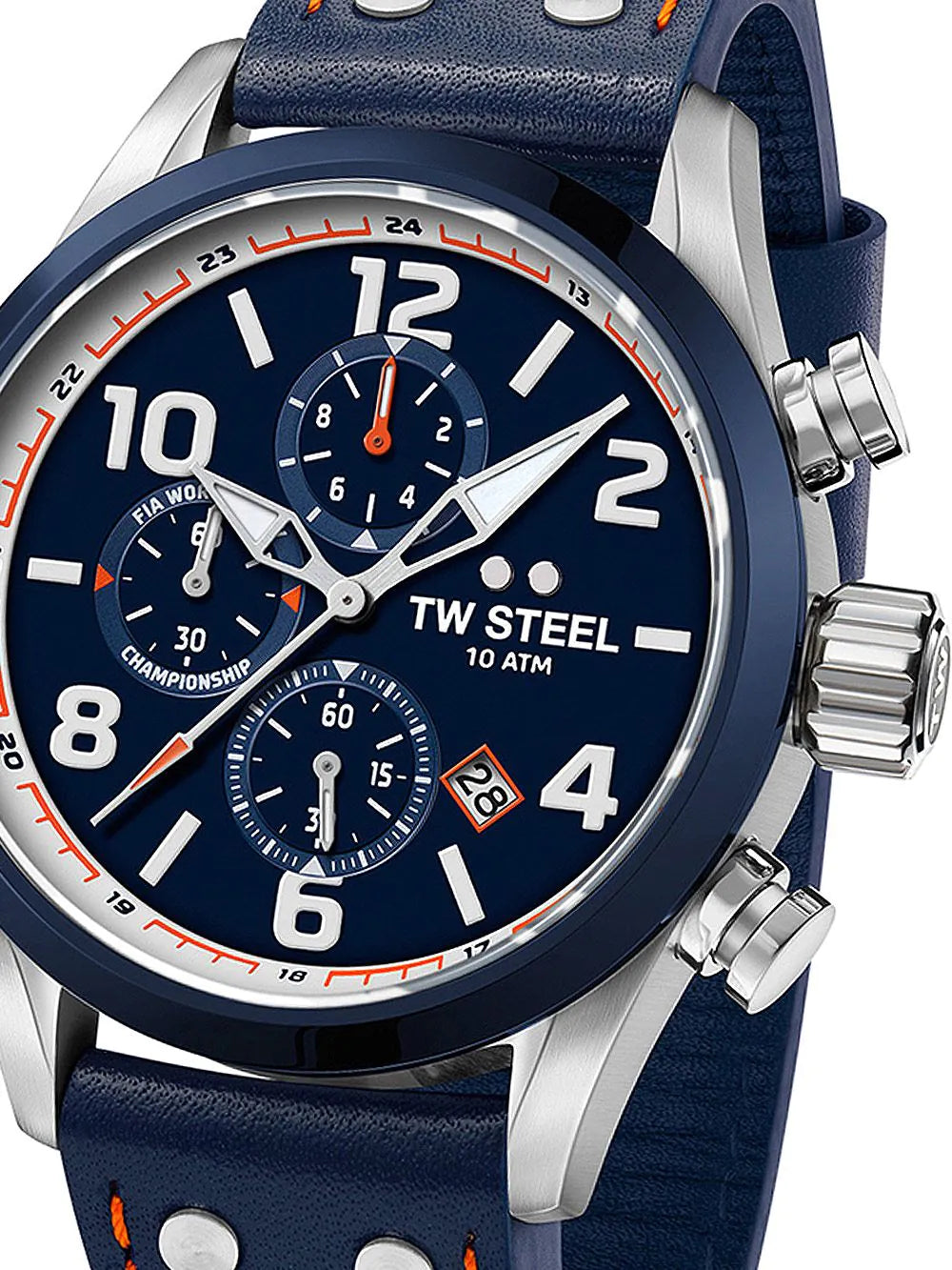 TW-Steel VS90 Fia World Rally Chronograph WRC Mens Watch 45mm 10ATM