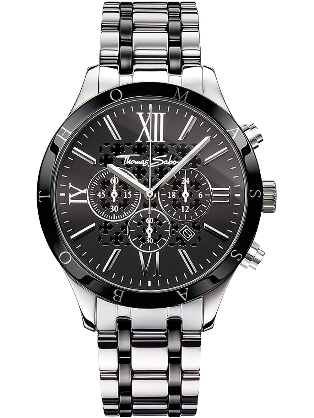 Thomas Sabo WA0139-222-203 Rebel Urban Chronograph Mens Watch 43mm 5ATM