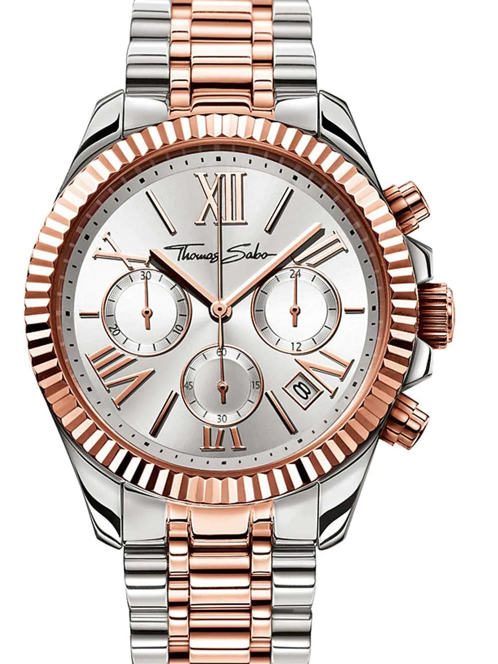 Thomas Sabo WA0221-272-201 Divine Chronograph Ladies Watch 38mm 10 ATM