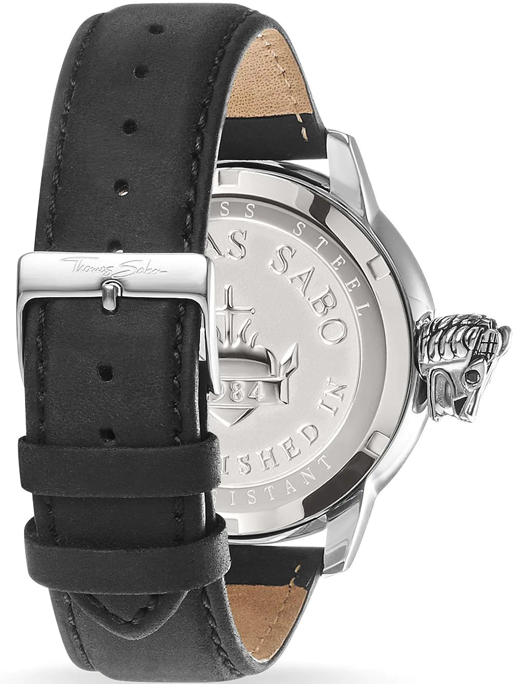 Thomas Sabo WA0295-218-203 Rebel with Karma Mens Watch 46mm 10ATM