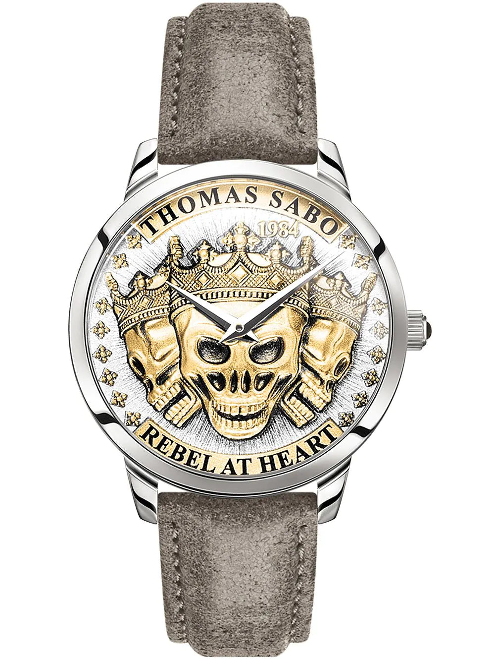 Thomas Sabo WA0356-273-207 Rebel at Heart Mens Watch 42mm 5ATM