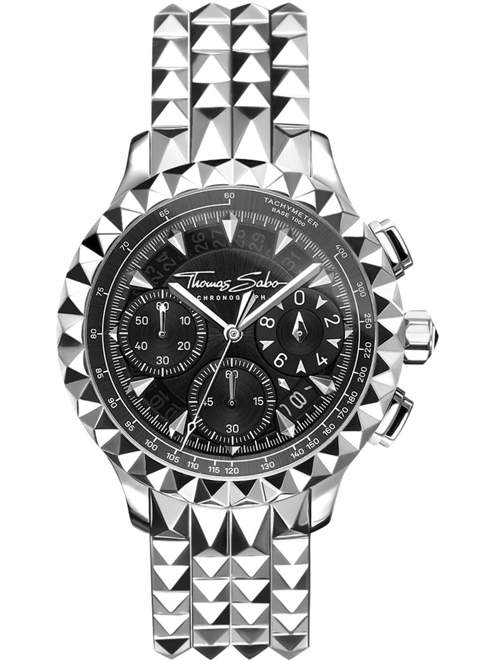 Thomas Sabo WA0358-201-203 Rebel at Heart Chronograph Mens Watch