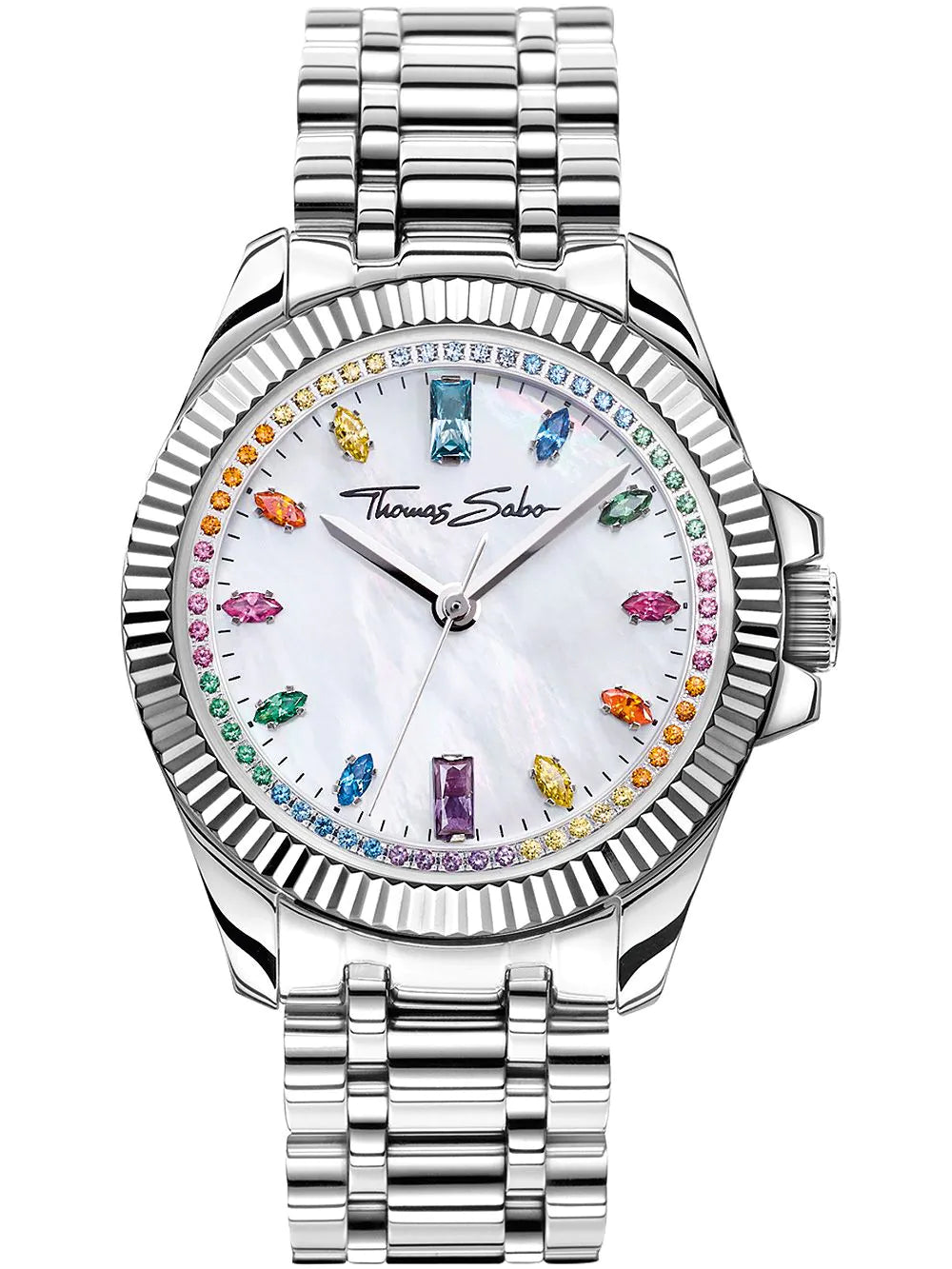 Thomas Sabo WA0394-201-201 Divine Rainbow Ladies Watch 33mm 5ATM