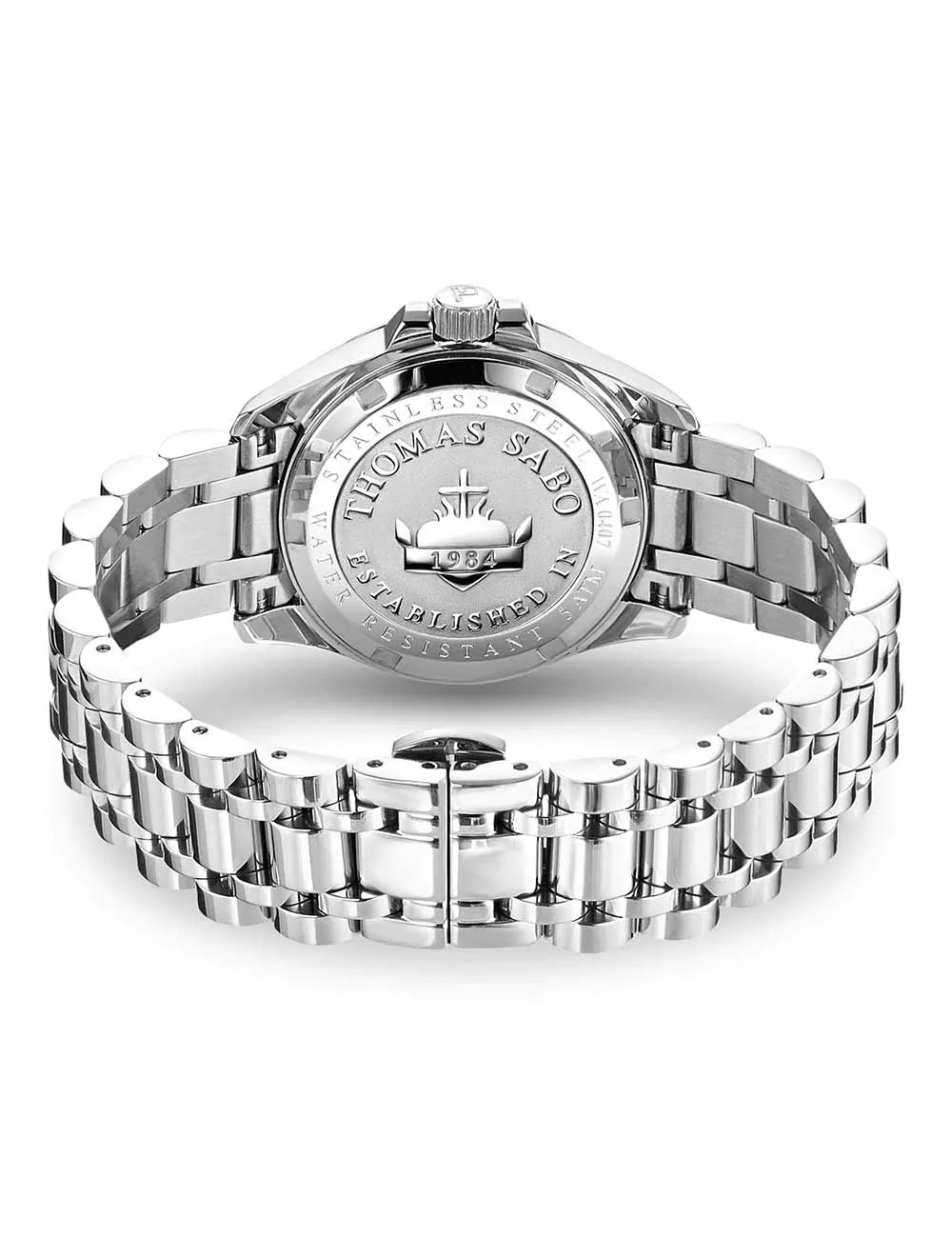 Thomas Sabo WA0407-201-212 Ladies Watch Divine Burgundy 33mm 10ATM