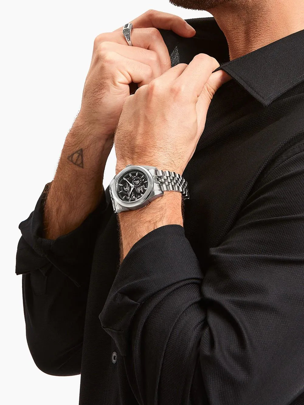 Thomas Sabo WA0409-201-203 Mens Watch Automatic Black 41mm 5ATM