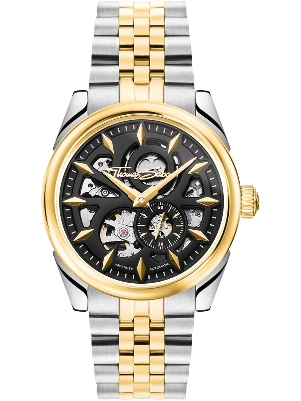 Thomas Sabo WA0410-291-203 Mens Watch Automatic Bicolour 41mm 5ATM