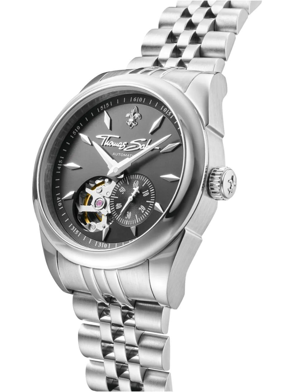 Thomas Sabo WA0414-201-203 Unisex Automatic with Lily Emblem 36mm 5ATM