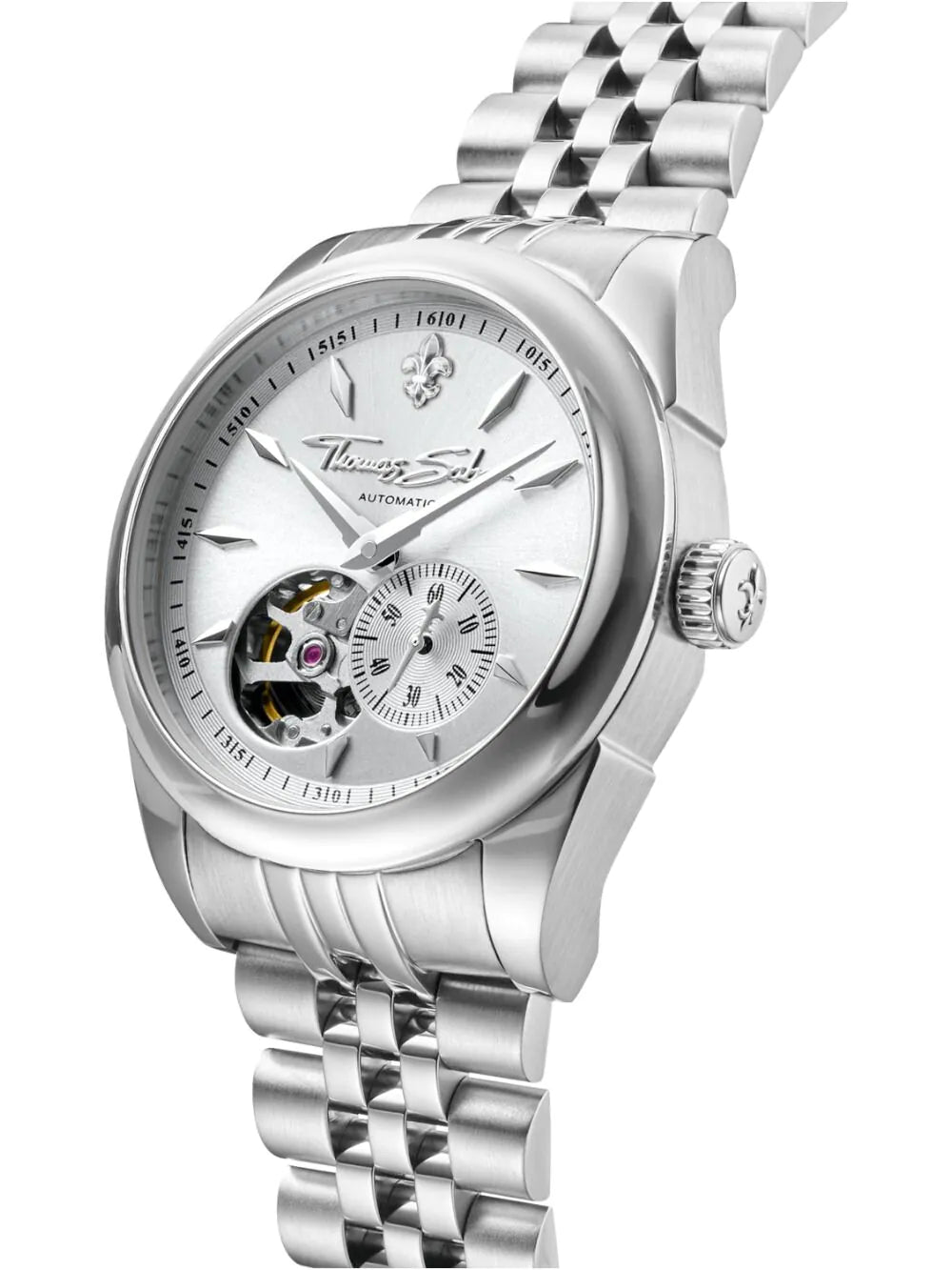 Thomas Sabo WA0416-201-201 Unisex Automatic with Lily Emblem 36mm 5ATM