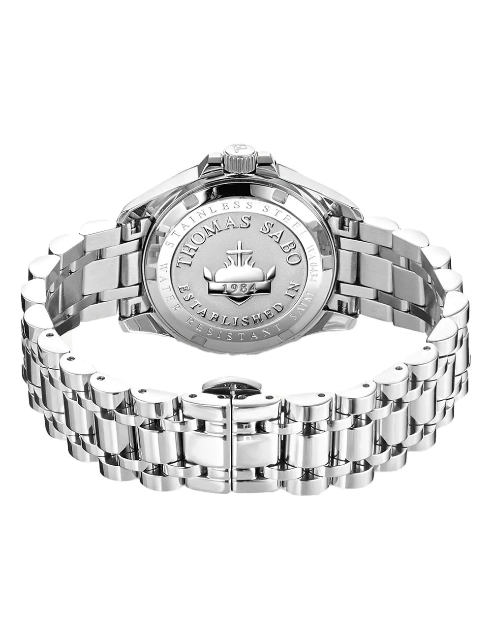 Thomas Sabo WA0434 Ladies Watch Divine Jewellery Stone Silver-Colored 33mm 5ATM